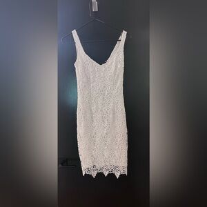 Guess bodycon sexy white dress S